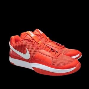Nike JA 1 TB Mens Size 12.5 Team Orange White